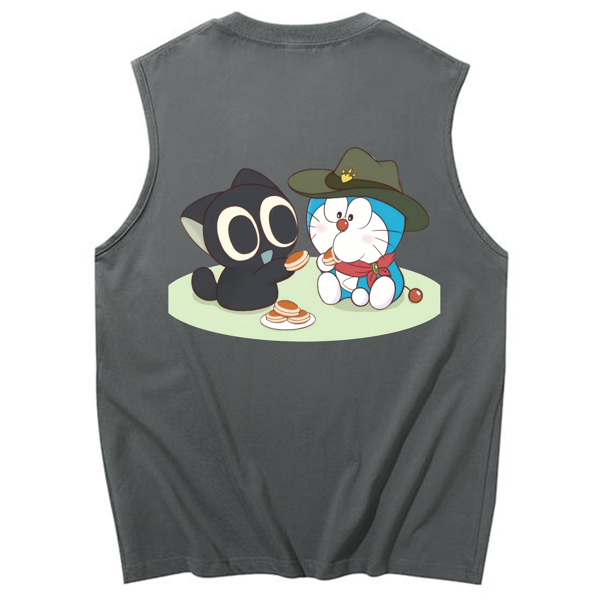 （画像用） ドラえもん Doraemon コットン100％タンクトップ（背面プリント）